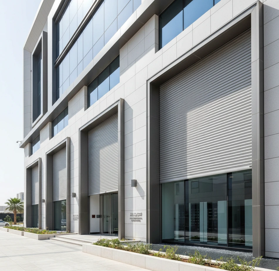 bullet proof shutter intalation