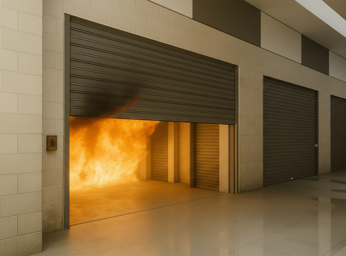 epsilon fire rated roller shutter