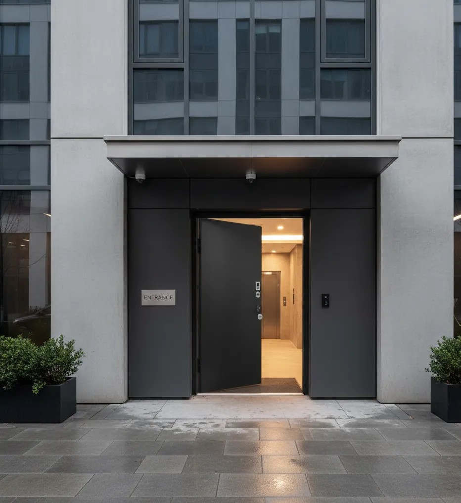 entrance building cbx 60 security