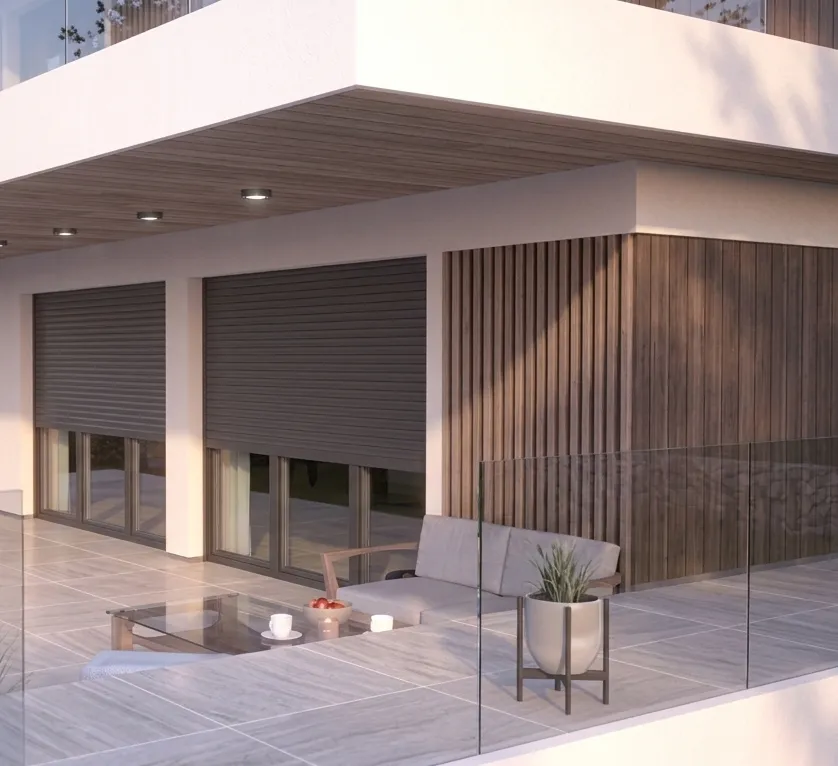 Epsilon Aluminium security shutters