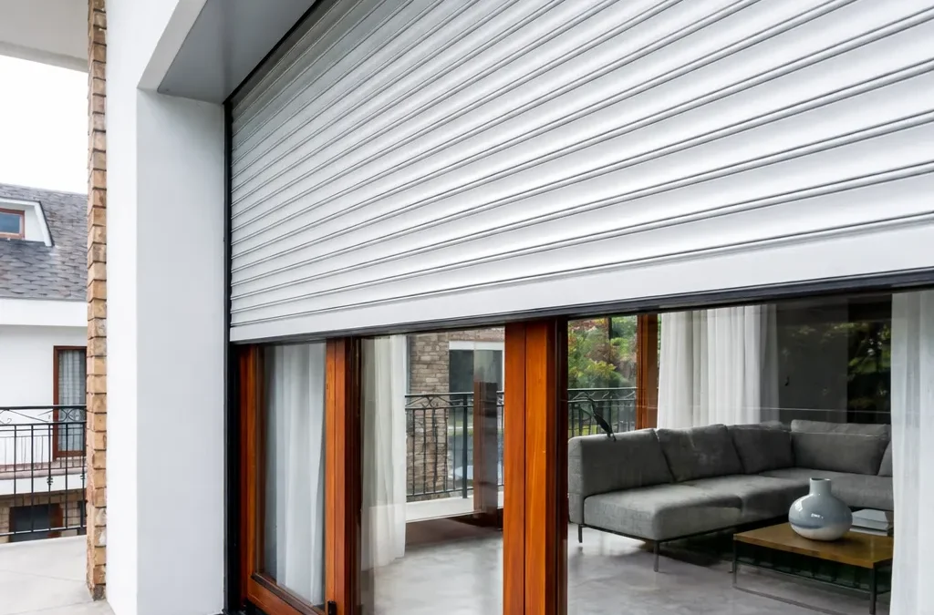 Persianas de seguridad de aluminio