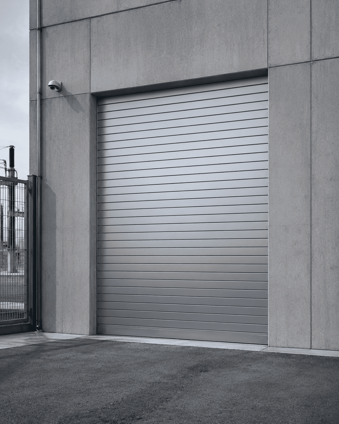 RC6 FB6-NS certified high security roller shutter at German critical infrastructure facility